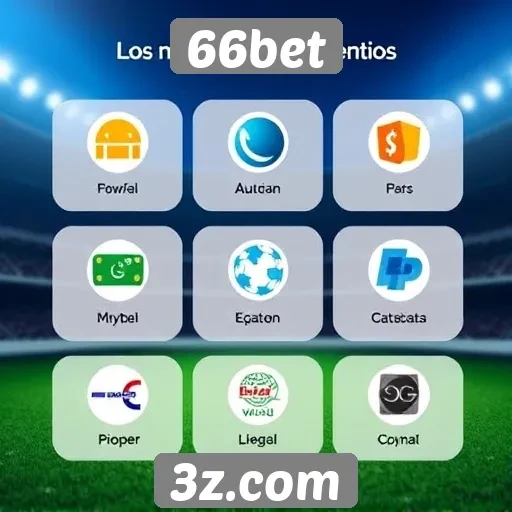 Métodos de pagamento oferecidos pelo 66bet
